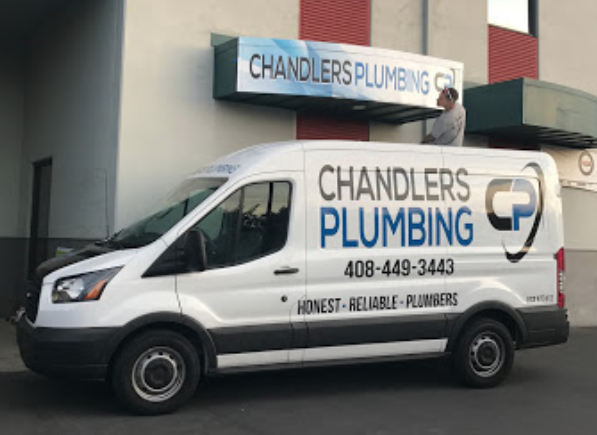 Chandlers Plumbing van